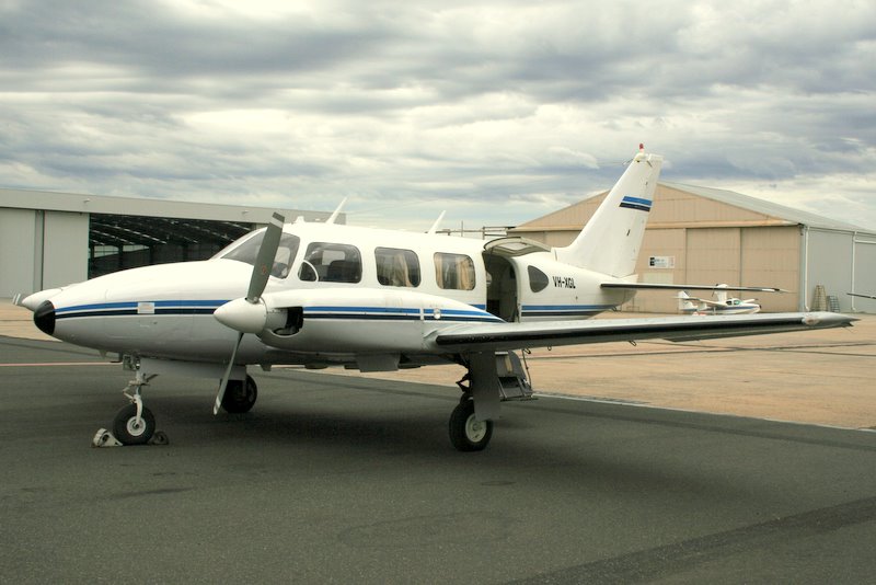 Piper PA 31 310 Navajo VH XGL at Essendon Airport